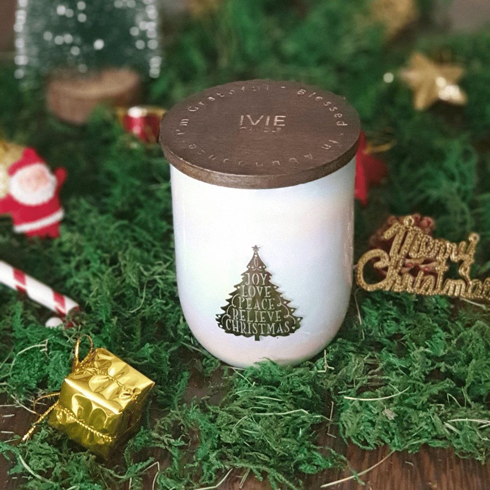 IVIE Christmas Aromatic Hand Poured Soy Candles