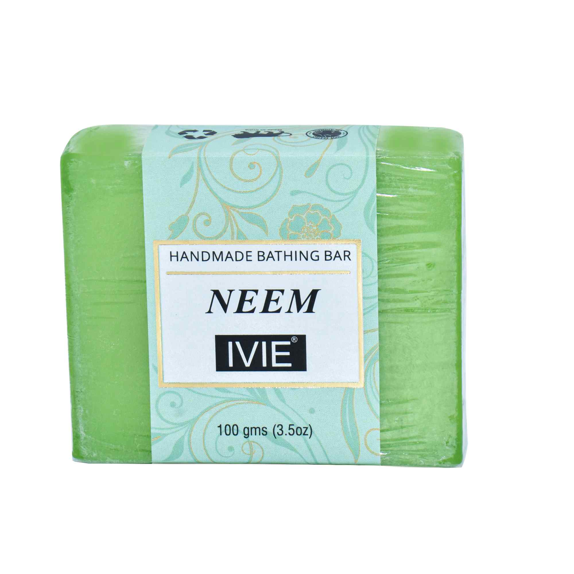 IVIE Handmade Soaps || Natural Organic ingredients of Neem, anti-bacterial, anti-fungal properties and Paraben Free