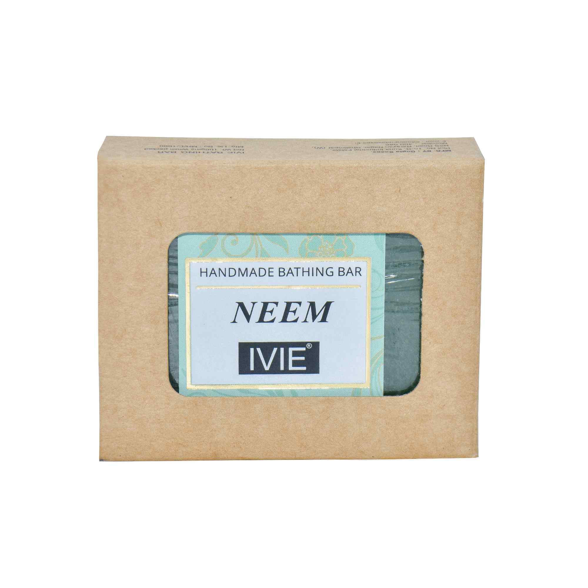 IVIE Handmade Soaps || Natural Organic ingredients of Neem, anti-bacterial, anti-fungal properties and Paraben Free