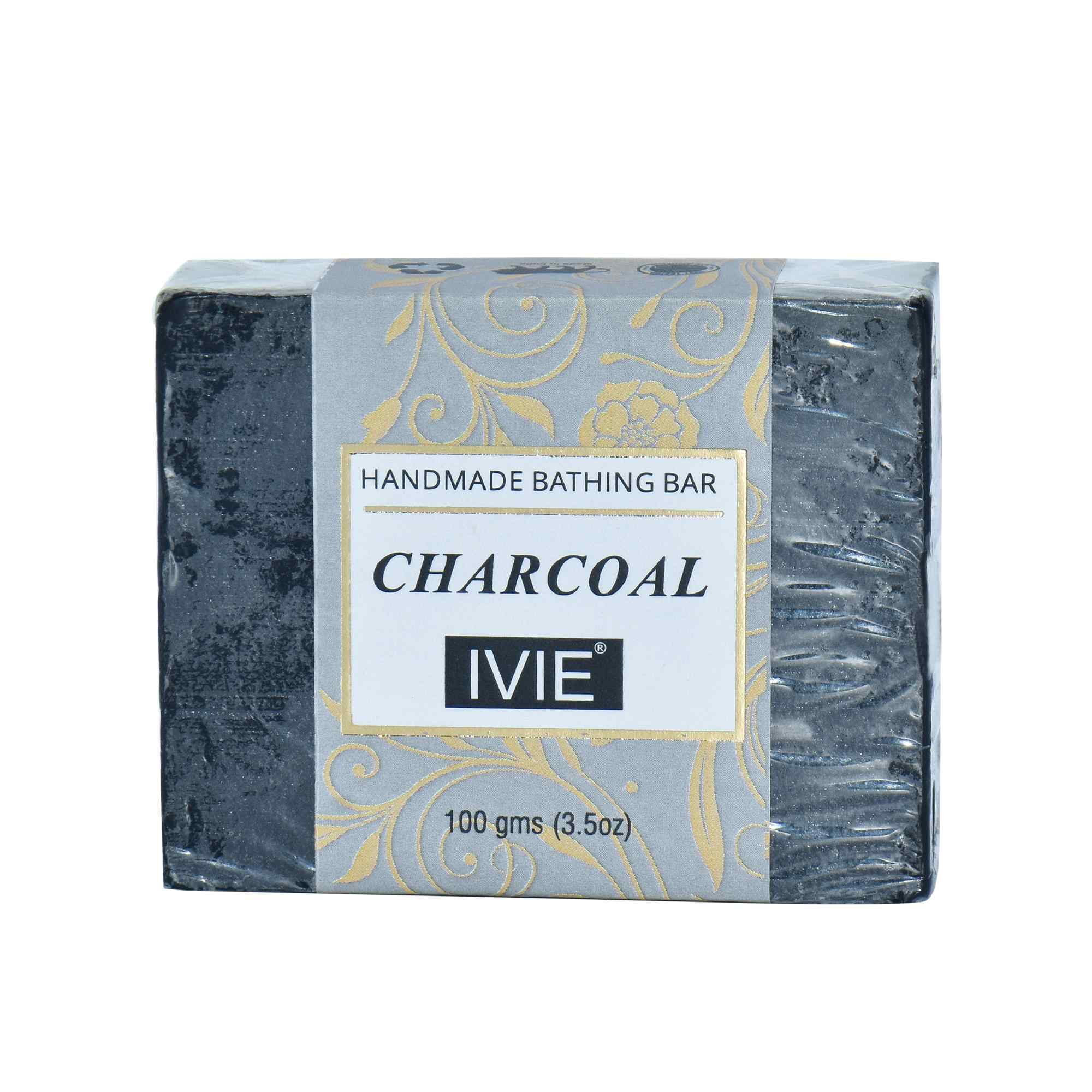 IVIE Handmade Soaps || Natural Organic ingredients of Charcoal, Tan & Dead Skin Remover Calming & Longevity Fragrance and Paraben Free