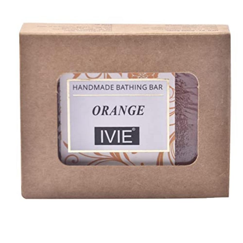 IVIE Handmade Soaps || Transparent Orange Scented Bathing Soap for Skin Care