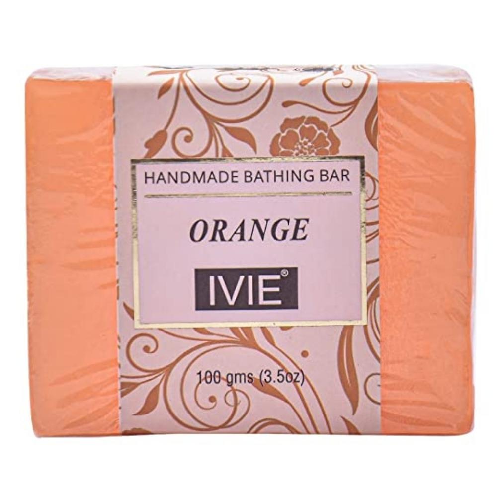 IVIE Handmade Soaps || Transparent Orange Scented Bathing Soap for Skin Care