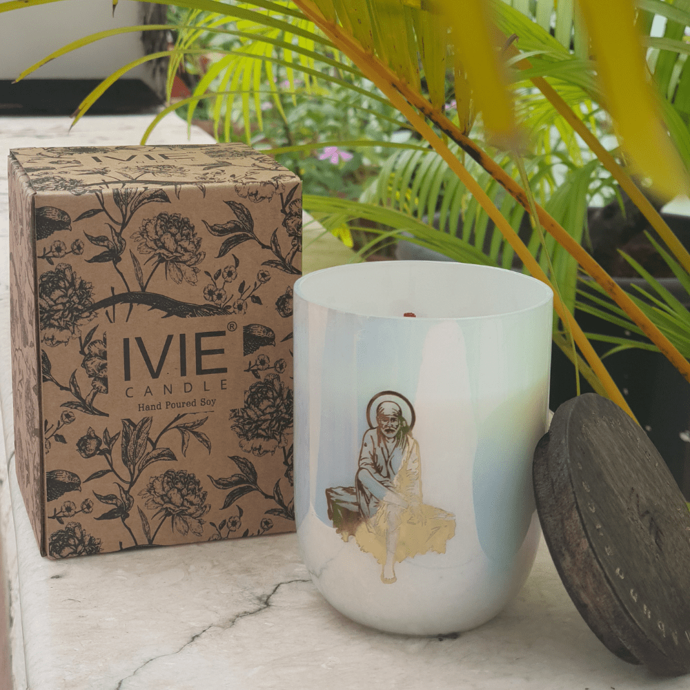 IVIE Sai Baba Aromatic Hand Poured Soy Candles