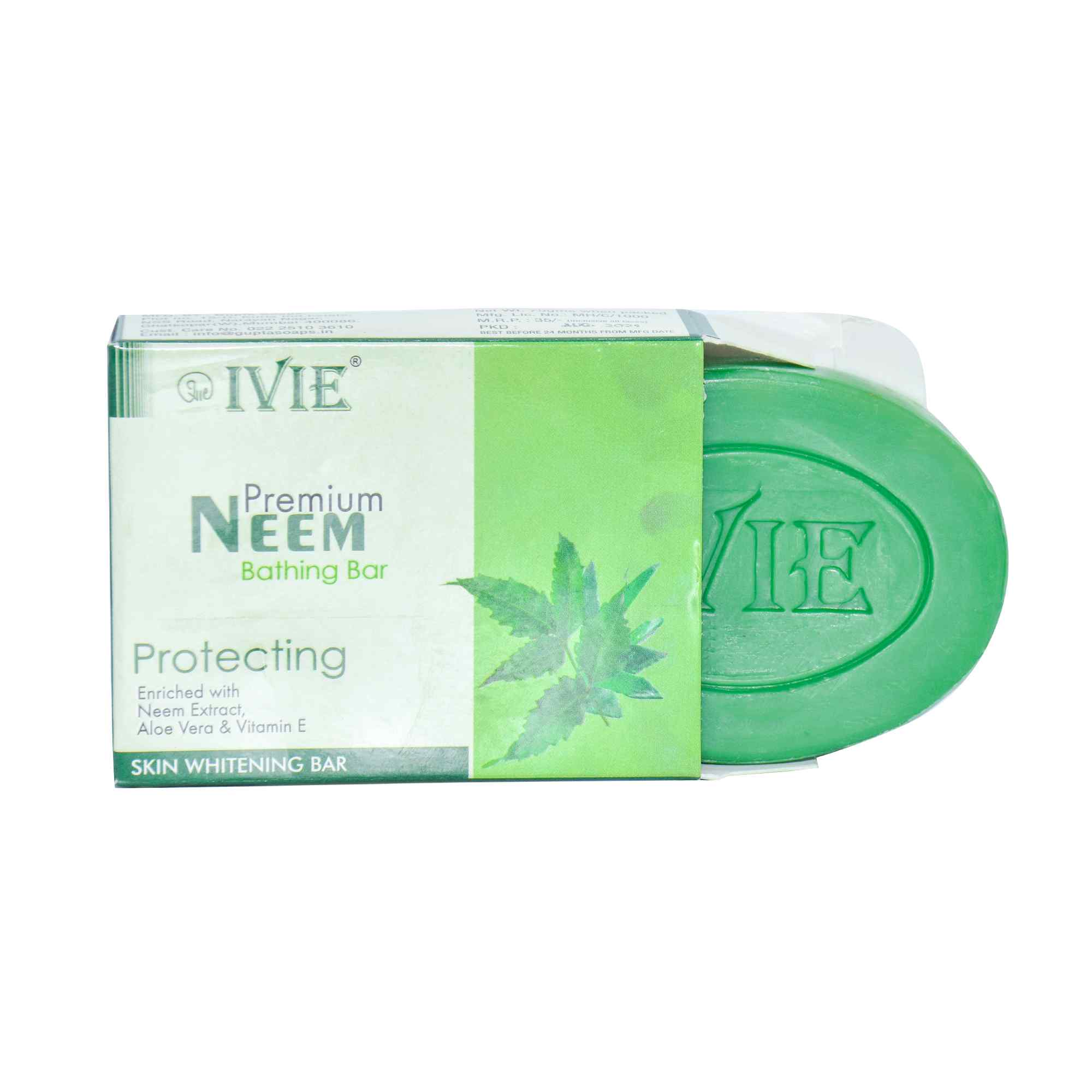 IVIE Handmade Soaps || Natural Organic ingredients of Neem, anti-bacterial, anti-fungal properties and Paraben Free