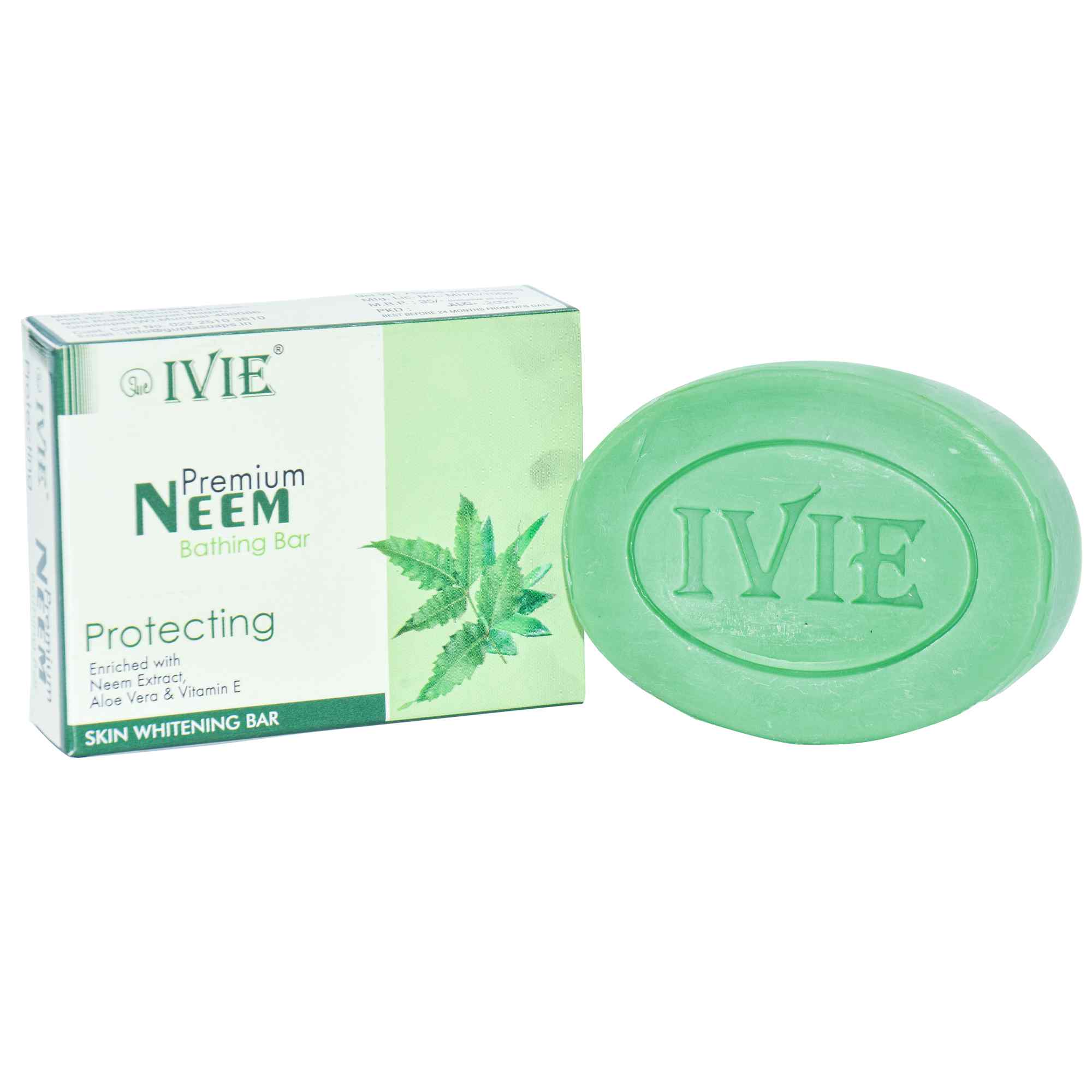 IVIE Handmade Soaps || Natural Organic ingredients of Neem, anti-bacterial, anti-fungal properties and Paraben Free