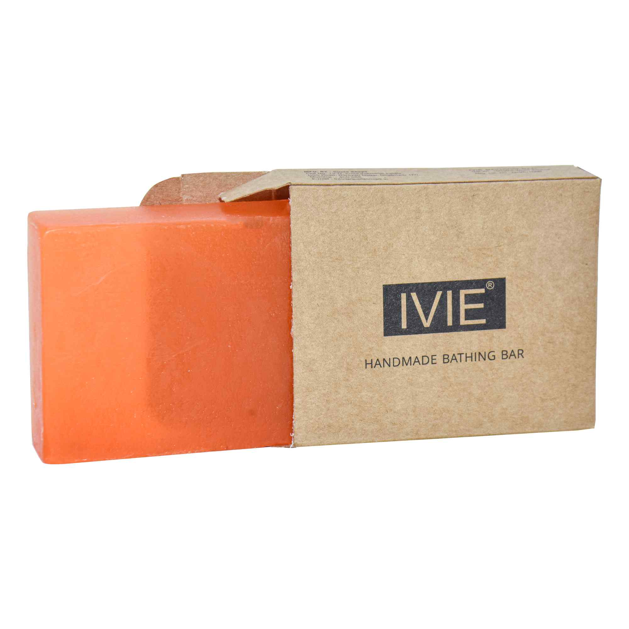 IVIE Handmade Soaps || Natural Organic ingredients of Saffron Sandal, Calming & Longevity Fragrance and Paraben Free.