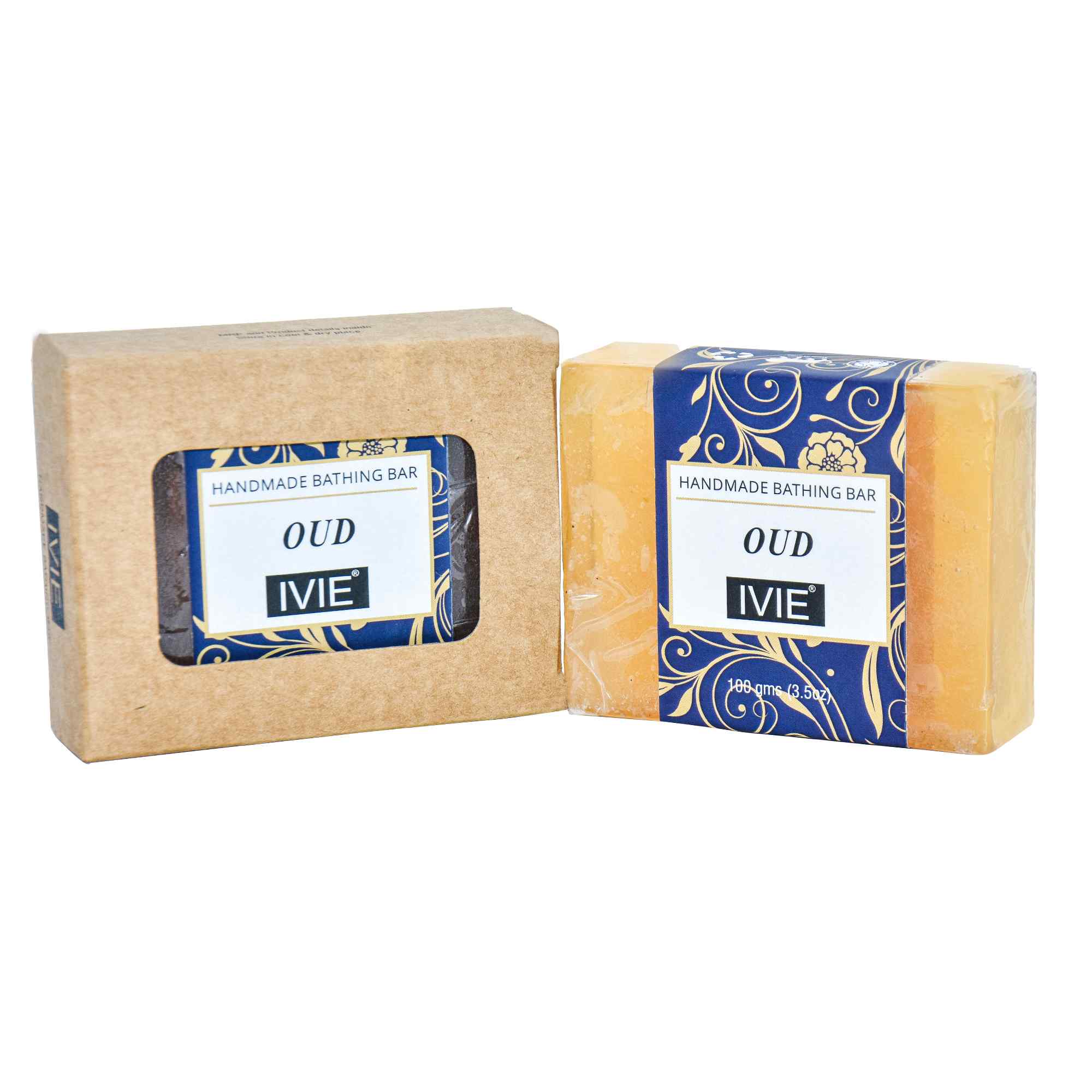 IVIE Handmade Soaps || Natural Organic ingredients with Oud extracts, Calming & Longevity Fragrance and Paraben Free