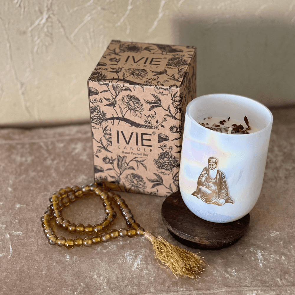 IVIE Gurunanak Devji Aromatic Hand Poured Soy Candles