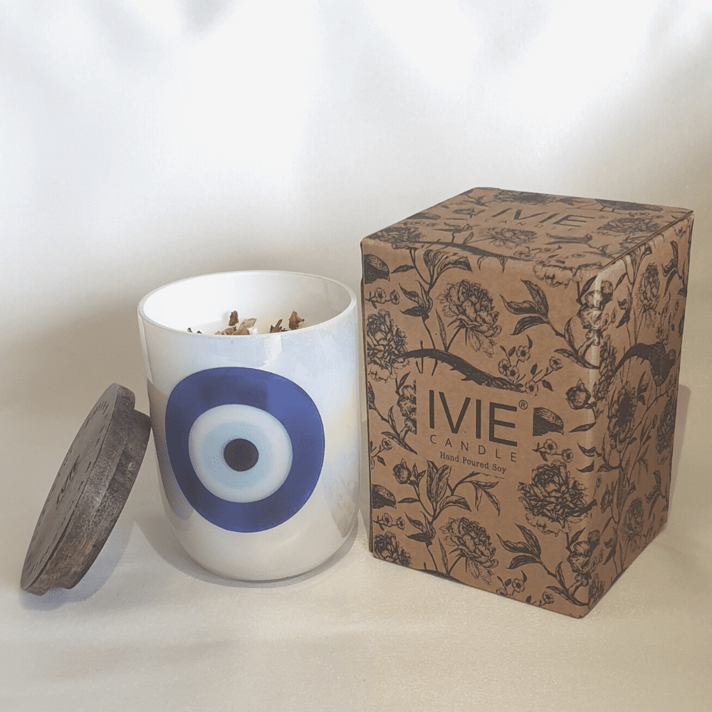 IVIE Evil Eye Aromatic Hand Poured Soy Candles