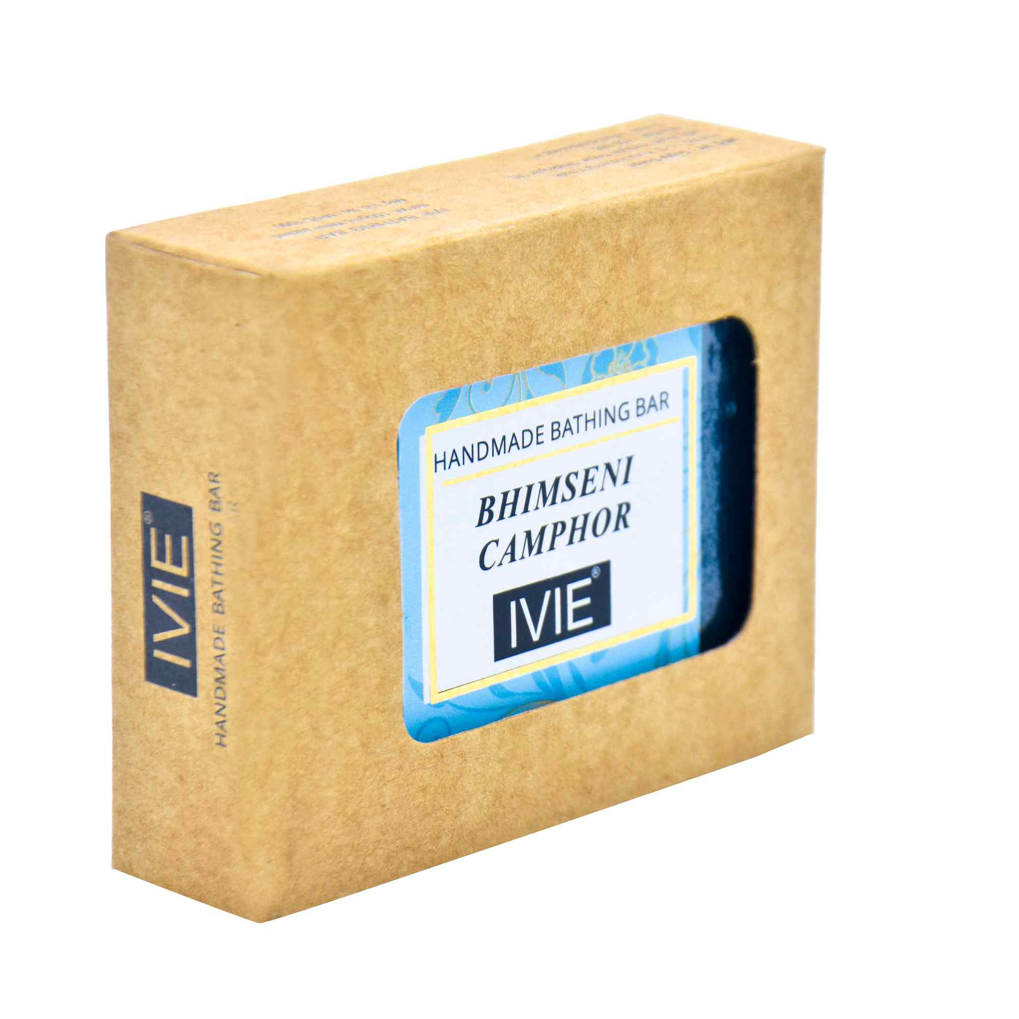 A IVIE Handmade Soaps With Transparent Bhimseni Camphor Bathing Soaps for Normal Skin Care